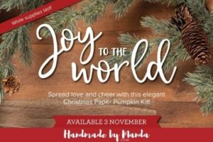Nov 2020 - Joy to the World Paper Pumpkin